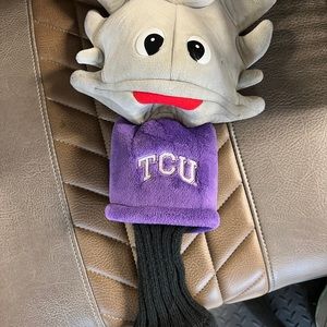TCU Hornedfrogs Golf Driver Cover